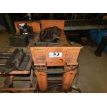 LOADING FEE $10: Hydraulic Air lift cart.