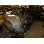 LOADING FEE $80: Oil gear broach, gun barrell, 63" draw, w/various sizes of attachments