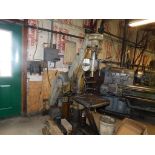 LOADING FEE $80: Barn and Oliver drill press, 20" drive.