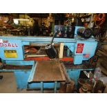 LOADING FEE $80: DoAll Model C-916 horizontal bandsaw., all automatic, 24" cap.,with conveyor