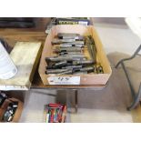 Assorted tool holders.