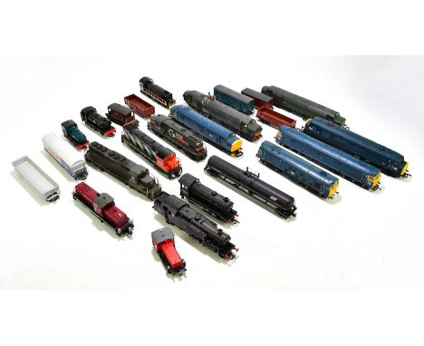 A collection of various OO gauge carriages and tenders, to include Rocco, G &amp; R Wrenn Ltd, Lima, etc.