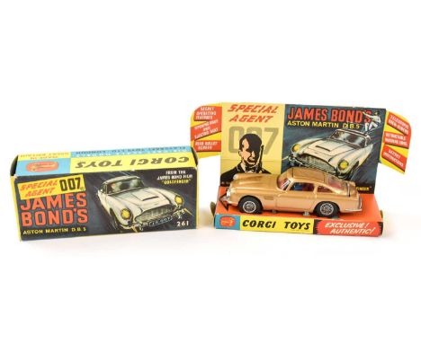 CORGI; a boxed model 261 Special Agent 007 Aston Martin DB5, with secret instructions.