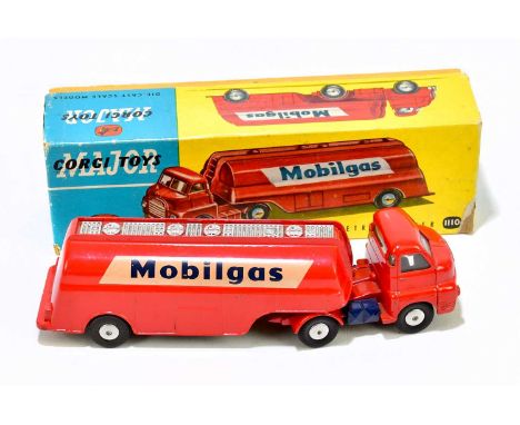 CORGI MAJOR; a boxed model 1110 Mobilgas Petrol Tanker.