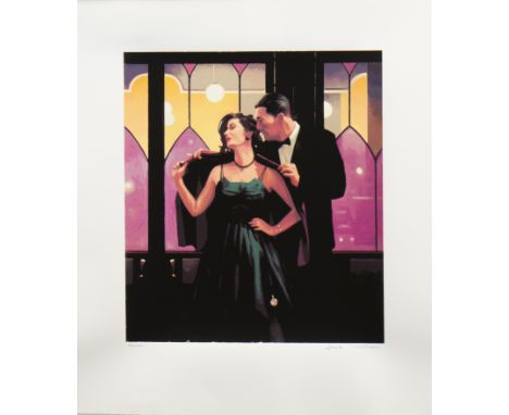 * JACK VETTRIANO OBE,TABLE FOR ONElimited edition lithograph, signed and numbered 73/295 in pencil 50.5cm x 40.5cm Unframed