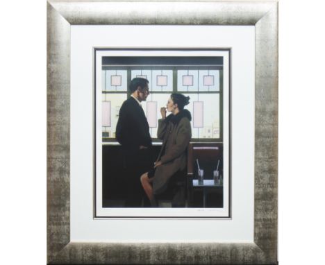 * JACK VETTRIANO OBE,DRIFTERSlimited edition lithograph, signed and numbered 73/295 in pencil 50.5cm x 40.5cm Mounted, framed