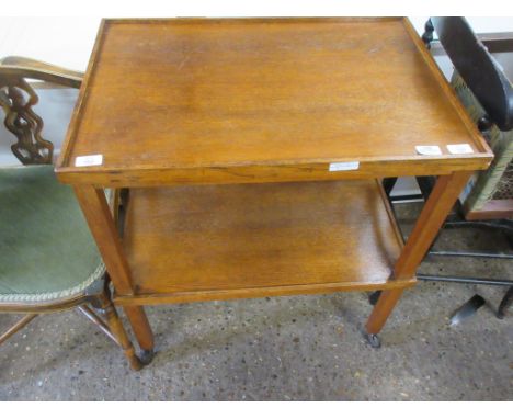 VINTAGE TEA TROLLEY, WIDTH APPROX 67CM