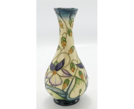 Moorcroft Sweet Thief vase: Height 16.5cm, boxed. 