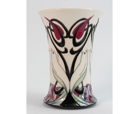 Moorcroft Talwin vase: Designed by Nicola Slaney. Height 15cm