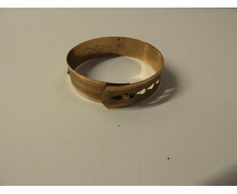 Gold Plated Bangle 
