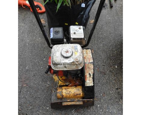 Petrol Engine Whacker Plate - Working Order 