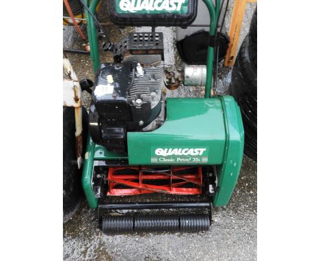 Qualcast Petrol Engine Cylinder Mower 