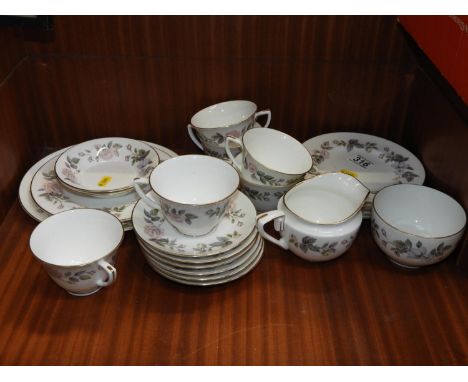 Royal Worcester June Garland China 