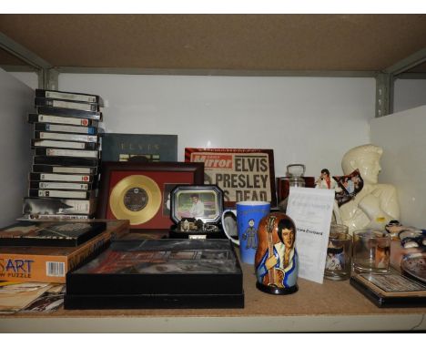 Quantity of Elvis Collectables 