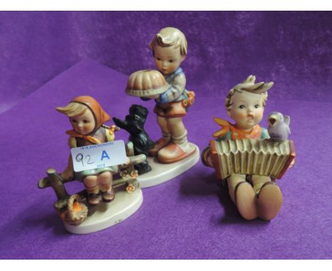 A selection of vintage ceramic figures by Goebel 