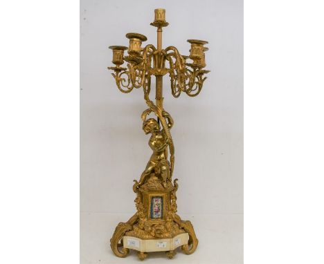 French 19th Century light candelabra&nbsp;