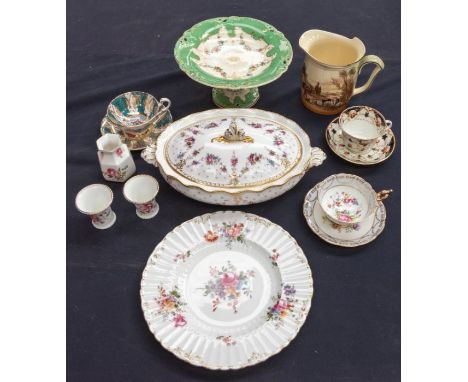 Beswick tea service, along with Royal Crown Derby Posies pattern, Regency cups and saucers, Paragon cups and saucers, Aynsley