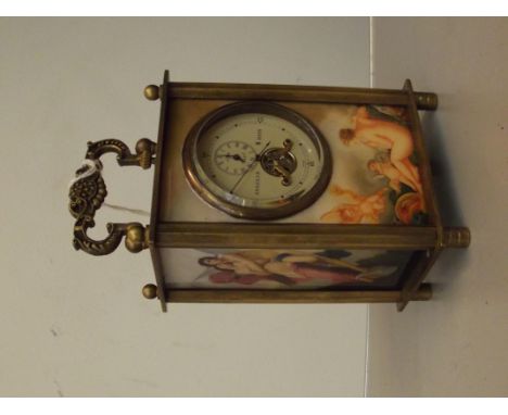 Angelus 8 day carriage clock 