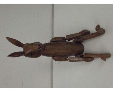 Wooden shelf rabbit