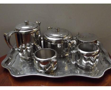 Italian plated tea service 