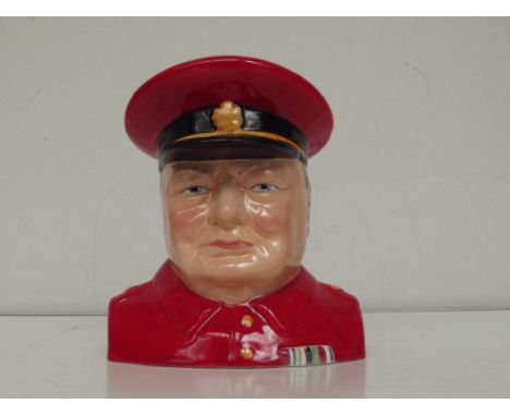 Carltonware Churchill Toby jug