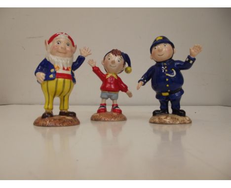 Noddy - Royal Worcester, Noddy, Big Ears and Mr Plod