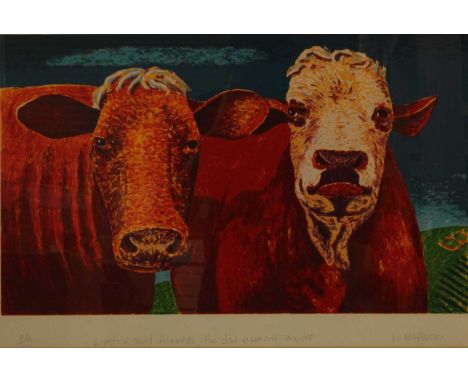 Neil MacPherson (b.1954) - Lipstick and Almonds, the day memory awoke, lithograph printed in colour, signed, titled and numbe