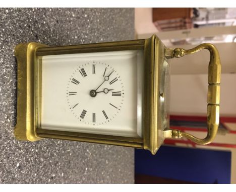A 19th century repeater carriage clock: beetle and poker hands 