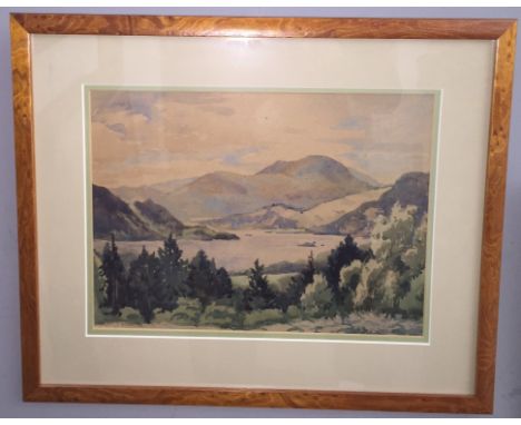 Walter Ernest Spradbery (British, 1889-1969):A pair of watercolours depicting views in Ullswater and Chigwell, each signed.  