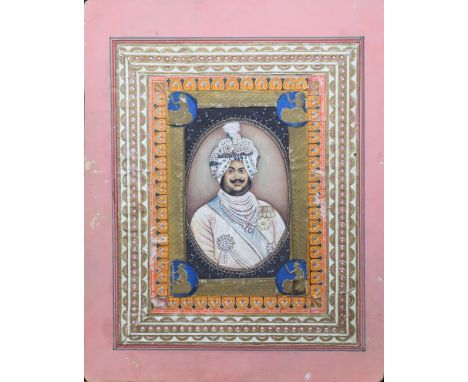 Portrait of Maharaja of Barangi late 18th century