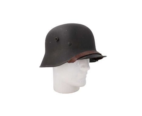A German Third Reich army transitional steel helmet