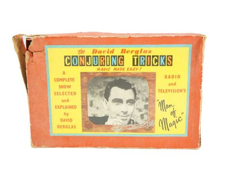 The David Berglas Conjuring Tricks magic show set
