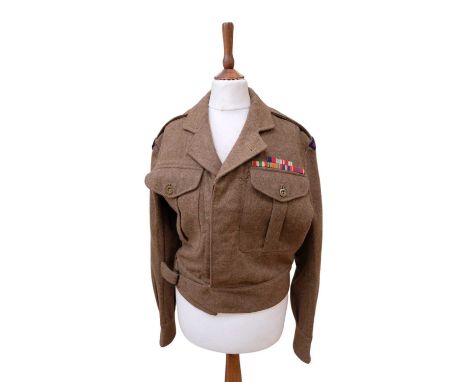 A Royal Artillery Hong Kong District gunner's 1949 Pattern Battledress Blouse