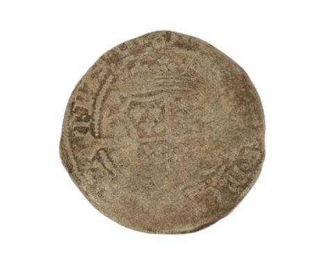Henry VIII, Harp Coinage, obverse crowned arms, reverse crowned harp dividing initials H-R, second Irish Pound, 26 mm, 2.33 g