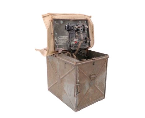 A Second World War British army Daylight Signalling Lamp
