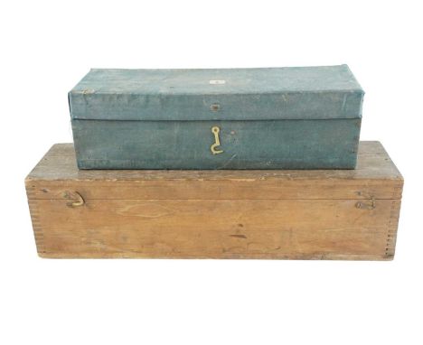 Two cases of late 19th Century glass magic lantern slides, including views of Ireland: landscapes, cityscapes, monuments, etc