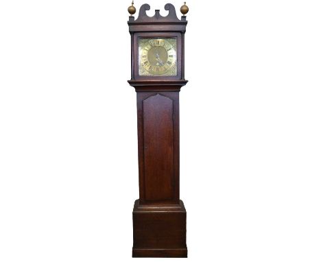 An early 18th Century oak cased longcase clock by Thomas Kefford of Royston (fl.1710-1750), having a 30 hour movement and a 1