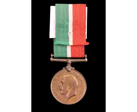 A Mercantile Marine War Medal to Aaron J Wilkinson