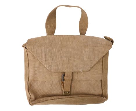 A 1943 British Army Pattern 1937 webbing officer's haversack