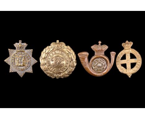 Victorian King's Own Yorkshire Light Infantry, East Surrey Regiment, Royal Engineers Volunteers and Victoria Defence Force gl
