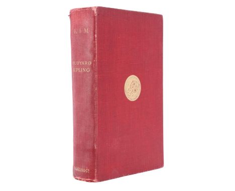 Rudyard Kipling, "Kim", first edition, London, Macmillan and Co Limited, 1901