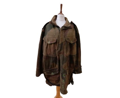 A Second World War British army Airborne Troops Denison Smock, retaining its original label, manufactured by John Gordon & Co