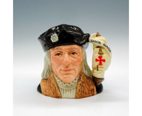 Style Two, Santa Maria ship handle. Brown, light brown, grey and cream coloration.This jug was issued to recognize the 500th 