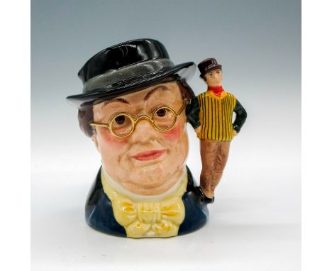 Style Two, Sam Weller handle. Blue, black, green, and cream.Founder and chairman of the Pickwick Club, this gentleman is the 