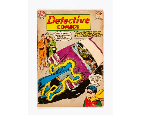 Detective 268 (1959) Cents copy, file hole to top RH of cover, light tan pages [vg]. No Reserve