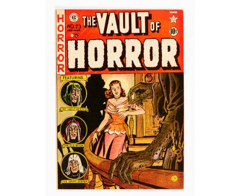 Vault of Horror 23 (1952 E.C.) Light tan interior covers, cream pages [fn]. No Reserve