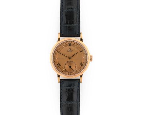 Omega: A Good 18 Carat Rose Gold Limited Edition Wristwatch, signed Omega, model: 1894 Centenary Collection, ref: 59503003, n
