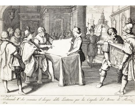 Jacques Callot (1592-1635)The Life of Ferdinand I de' Medici (Lieure  147-162) The complete set of 16 engravings, 1614-20, on