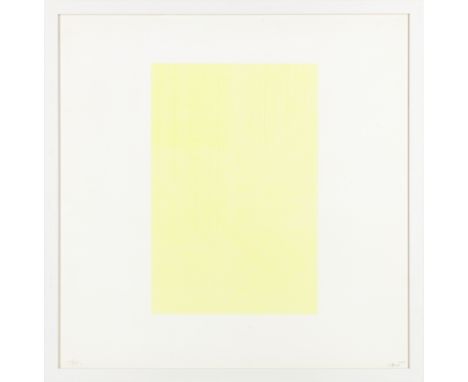 Sol LeWitt (American, 1928-2007)One Plate, from 'Composite Series' (K. 1971.02) Screeprint in colours, 1971, on Strathmore, s