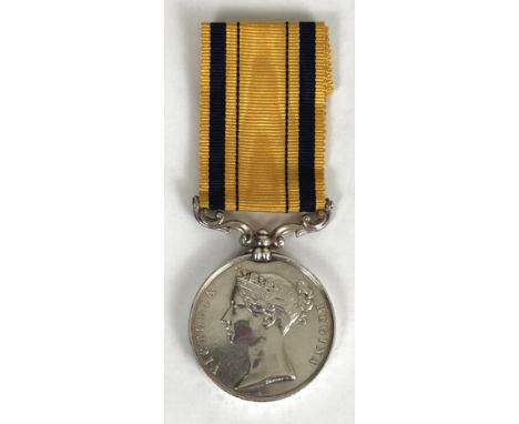 Royal Artillery South Africa 1853 Medal.  Awarded to GUNR &amp; DR E SMITH RL ARTY.         Gunner &amp; Driver Edward Smith 